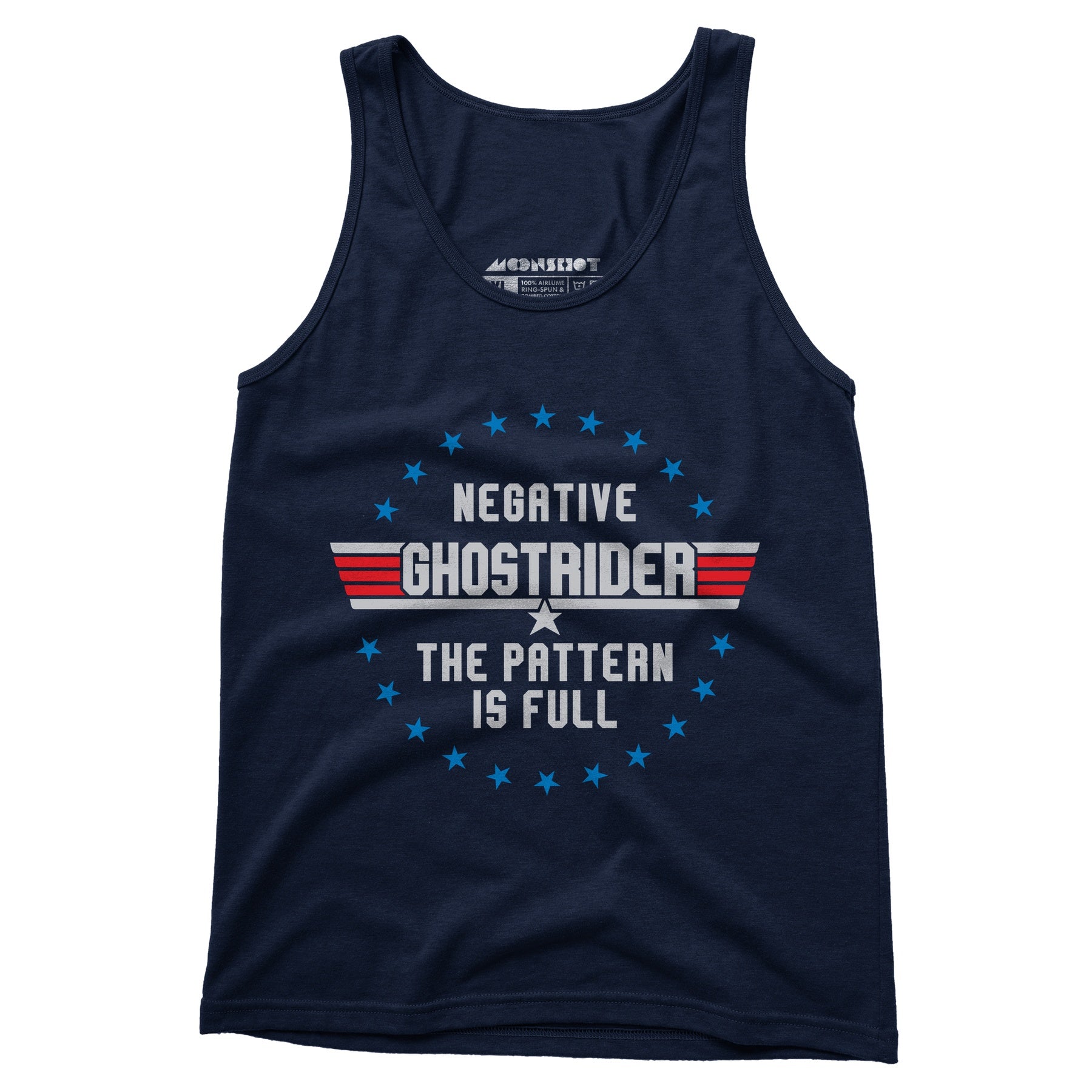 Negative Ghostrider The Pattern is Full - Unisex Tank Top
