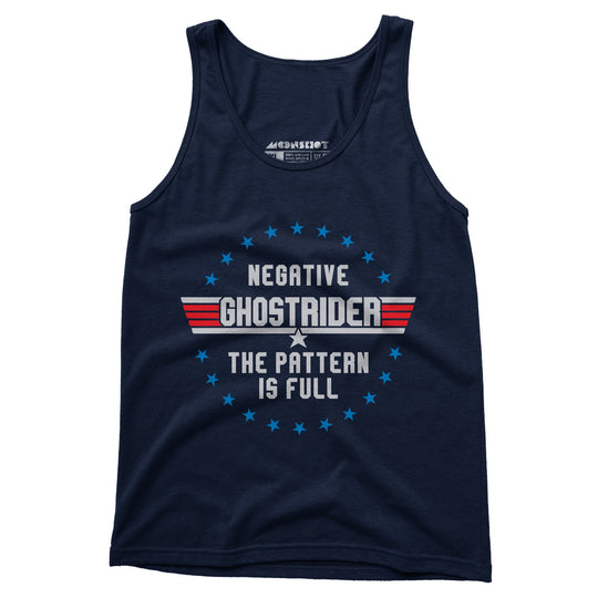 Negative Ghostrider The Pattern is Full - Unisex Tank Top