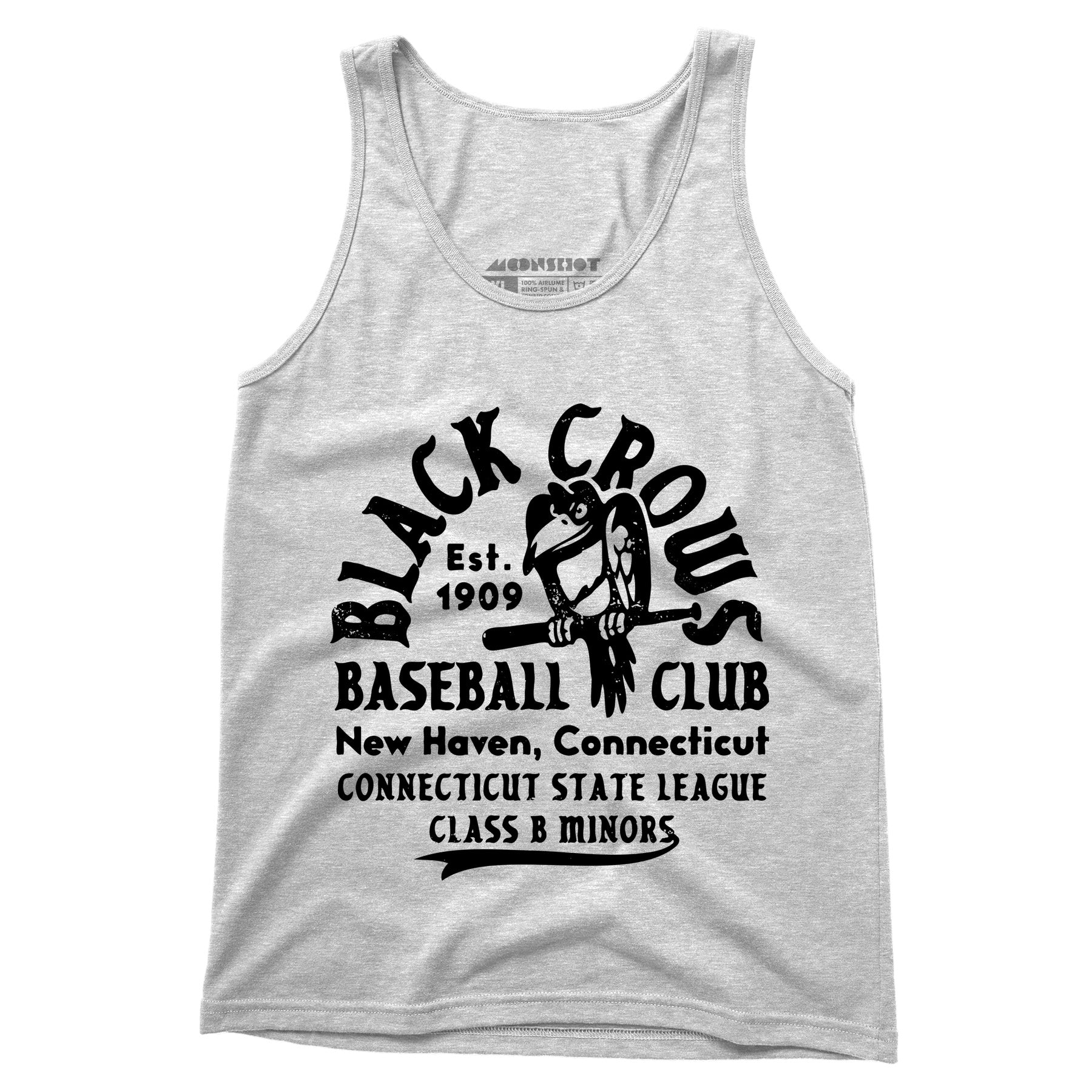 New Haven Black Crows - Connecticut - Vintage Defunct Baseball Teams - Unisex Tank Top