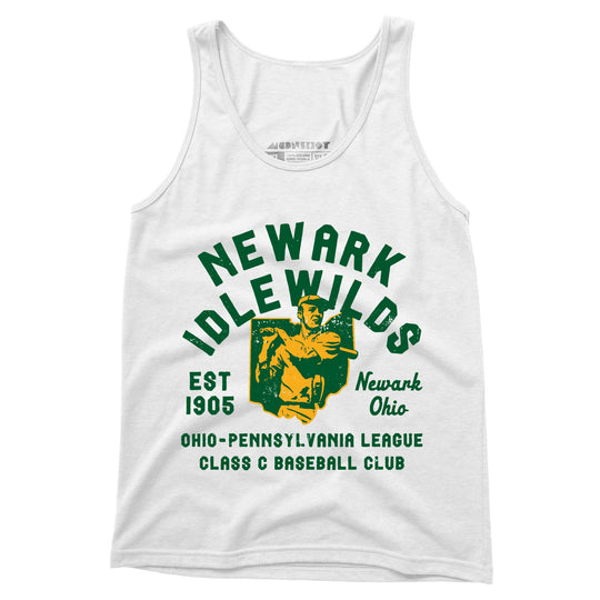 Newark Idlewilds - Ohio - Vintage Defunct Baseball Teams - Unisex Tank Top