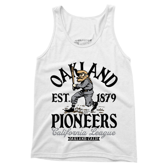 Oakland Pioneers - California - Vintage Defunct Baseball Teams - Unisex Tank Top