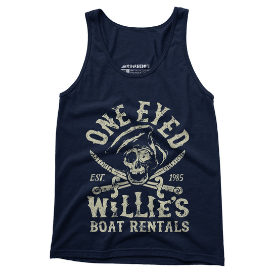 One Eyed Willie's Boat Rentals - Unisex Tank Top