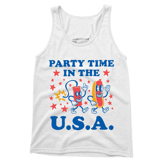 Party Time in The U.S.A. - Unisex Tank Top