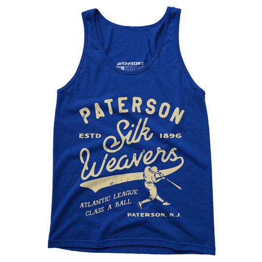 Paterson Silk Weavers - New Jersey - Vintage Defunct Baseball Teams - Unisex Tank Top