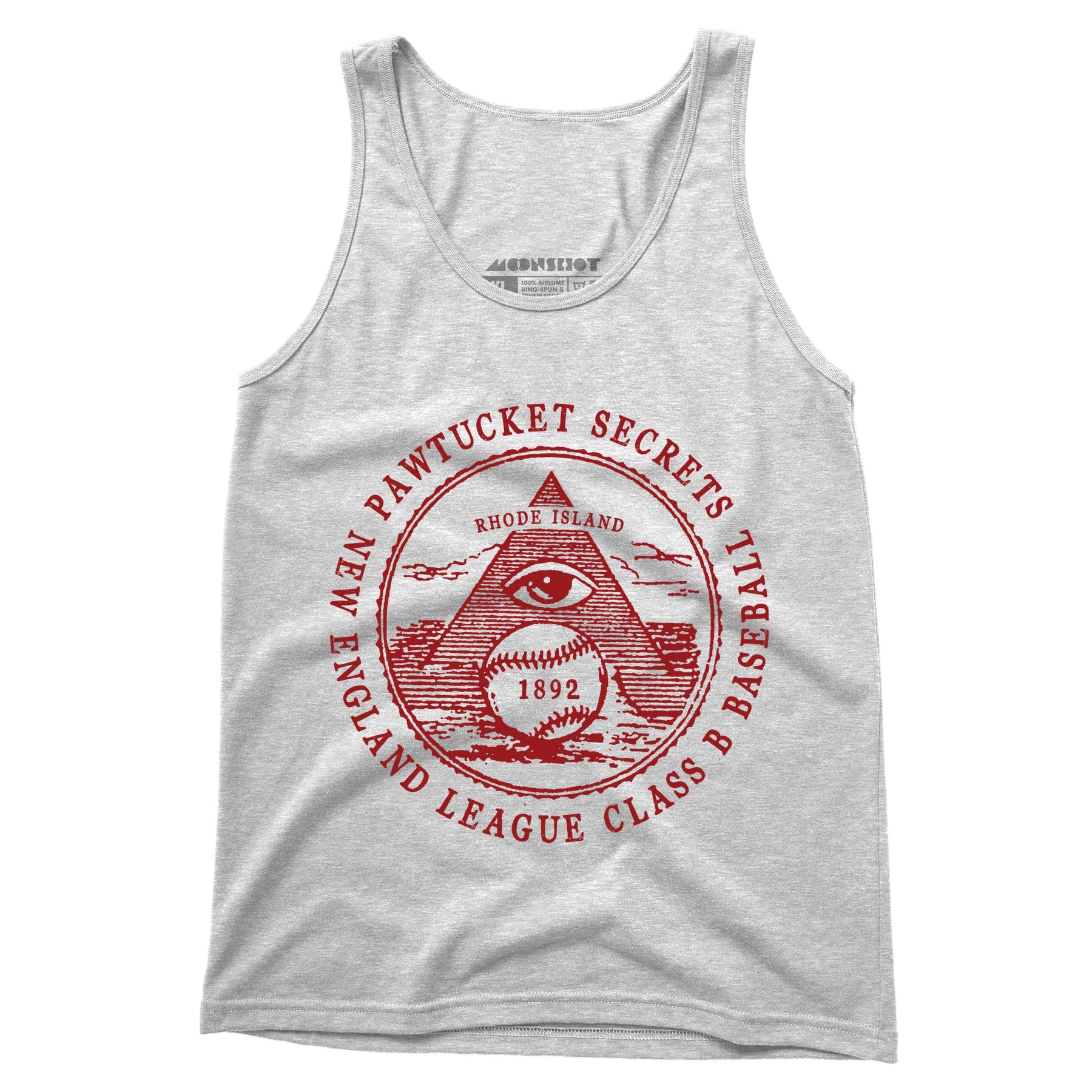 Pawtucket Secrets - Rhode Island - Vintage Defunct Baseball Teams - Unisex Tank Top