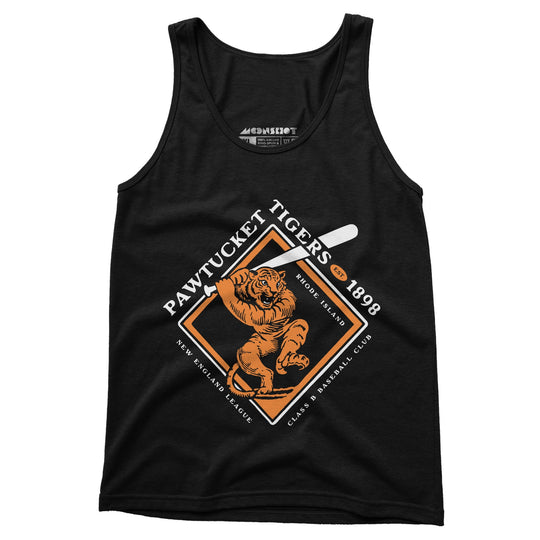 Pawtucket Tigers - Rhode Island - Vintage Defunct Baseball Teams - Unisex Tank Top