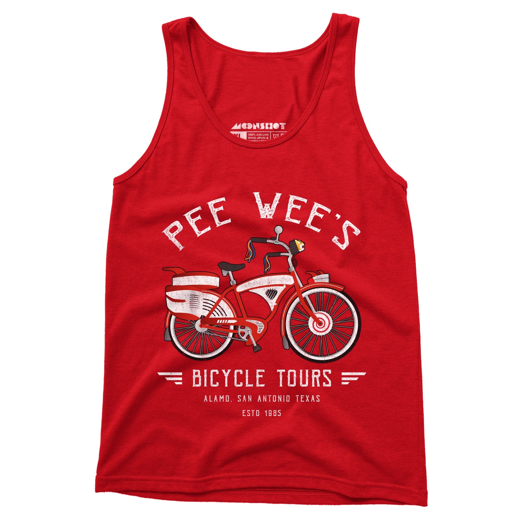 Pee Wee's Bicycle Tours - Unisex Tank Top