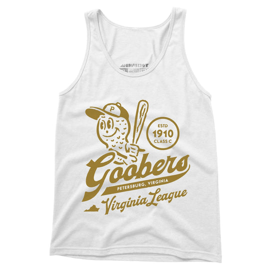 Petersburg Goobers - Virginia - Vintage Defunct Baseball Teams - Unisex Tank Top