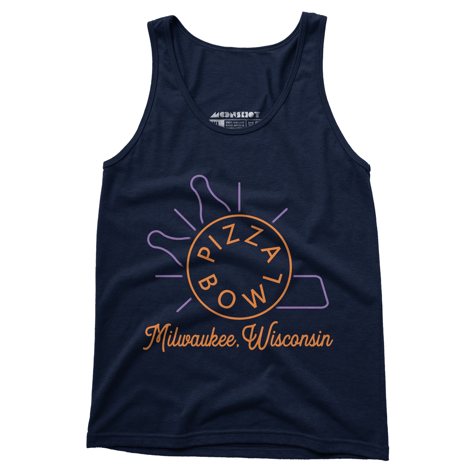 Pizza Bowl Milwaukee Wisconsin - Unisex Tank Top