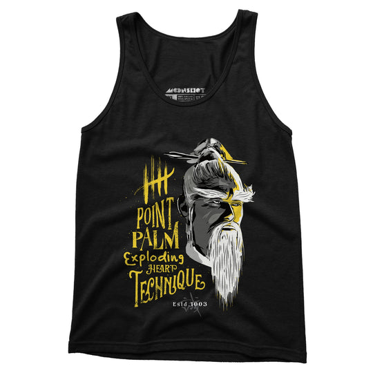 Point Palm Exploding Heart Technique - Unisex Tank Top