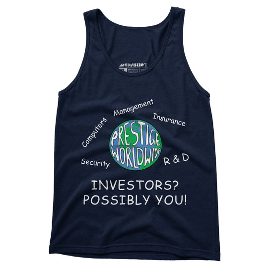 Prestige Worldwide Business Pitch - Unisex Tank Top