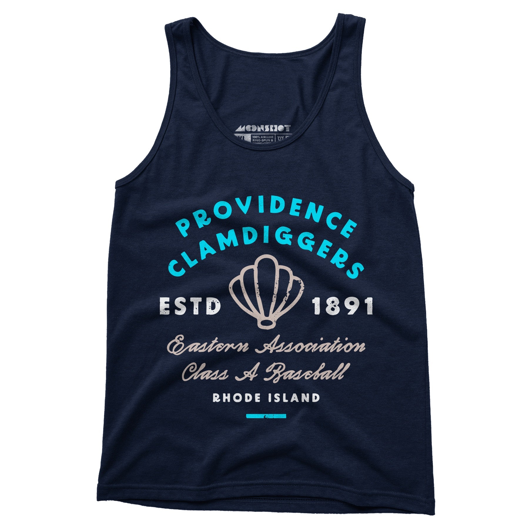 Providence Clamdiggers - Rhode Island - Vintage Defunct Baseball Teams - Unisex Tank Top