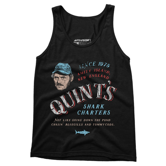 Quint's Shark Charters - Unisex Tank Top