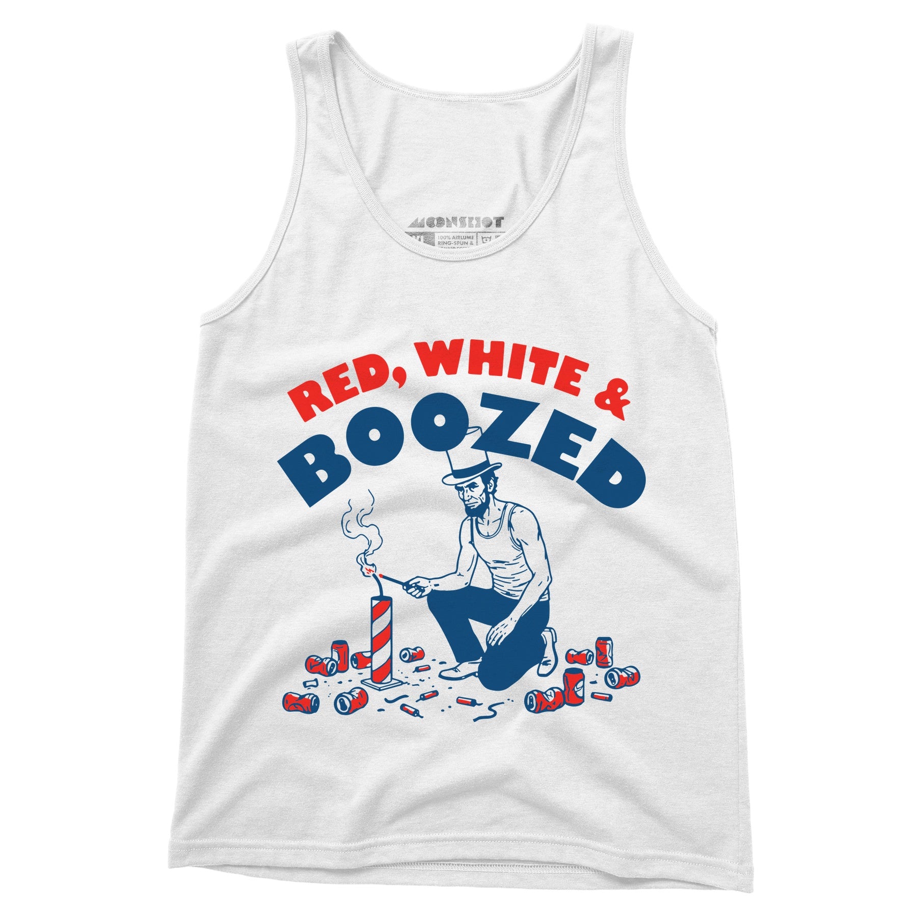 Red, White & Boozed - Unisex Tank Top
