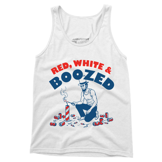Red, White & Boozed - Unisex Tank Top