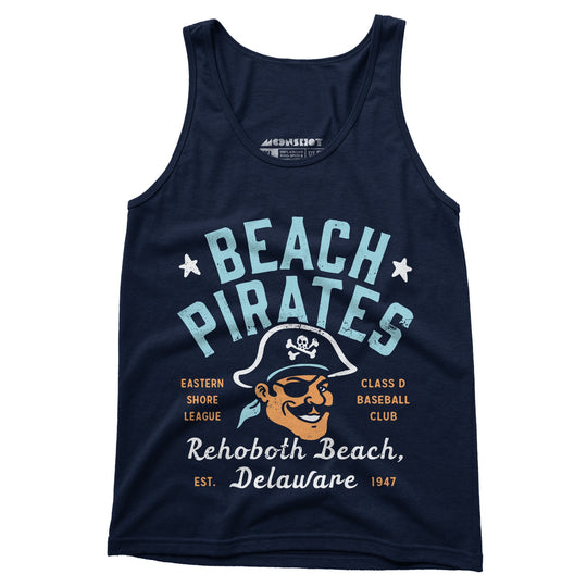 Rehoboth Beach Pirates - Delaware - Vintage Defunct Baseball Teams - Unisex Tank Top