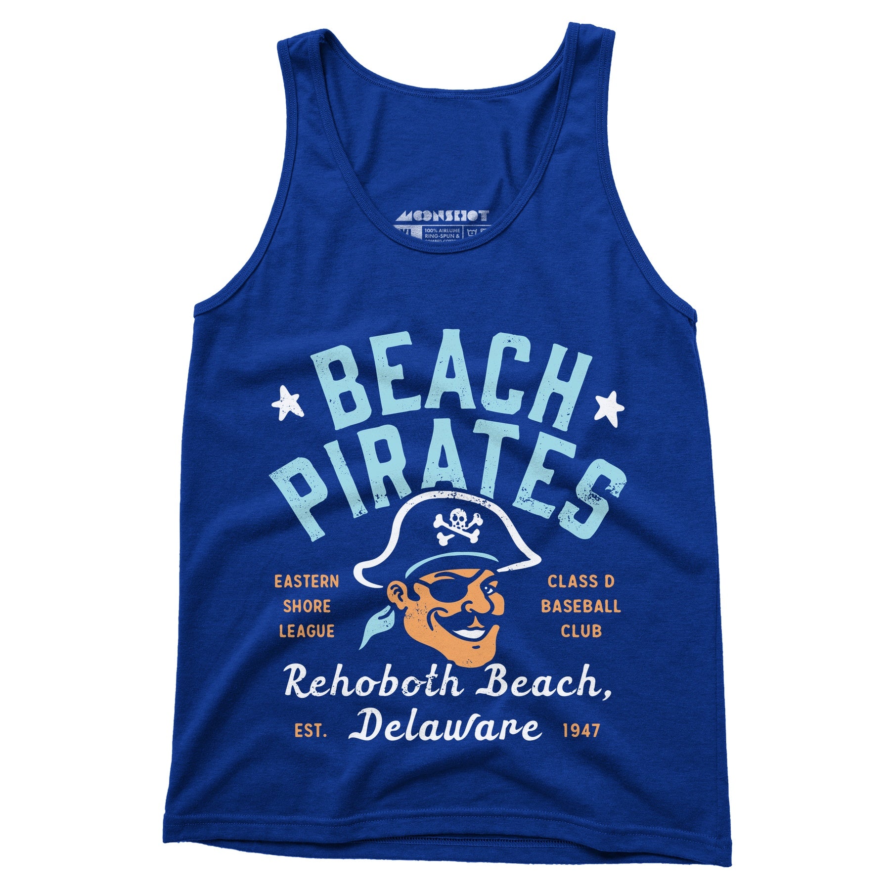 Rehoboth Beach Pirates - Delaware - Vintage Defunct Baseball Teams - Unisex Tank Top