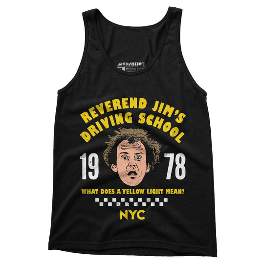 Reverend Jim's Driving School - Unisex Tank Top