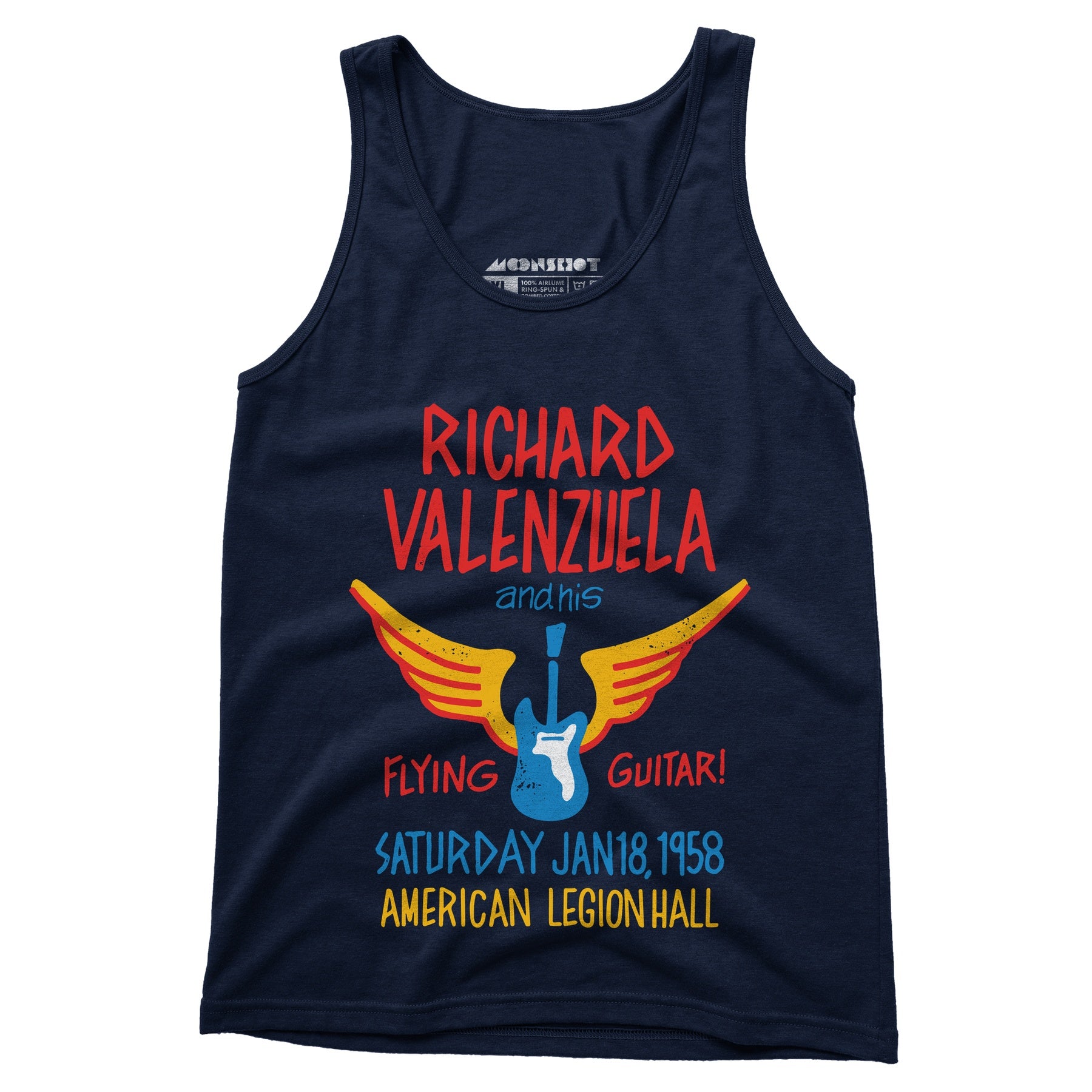 Richard Valenzuela and His Flying Guitar - Unisex Tank Top