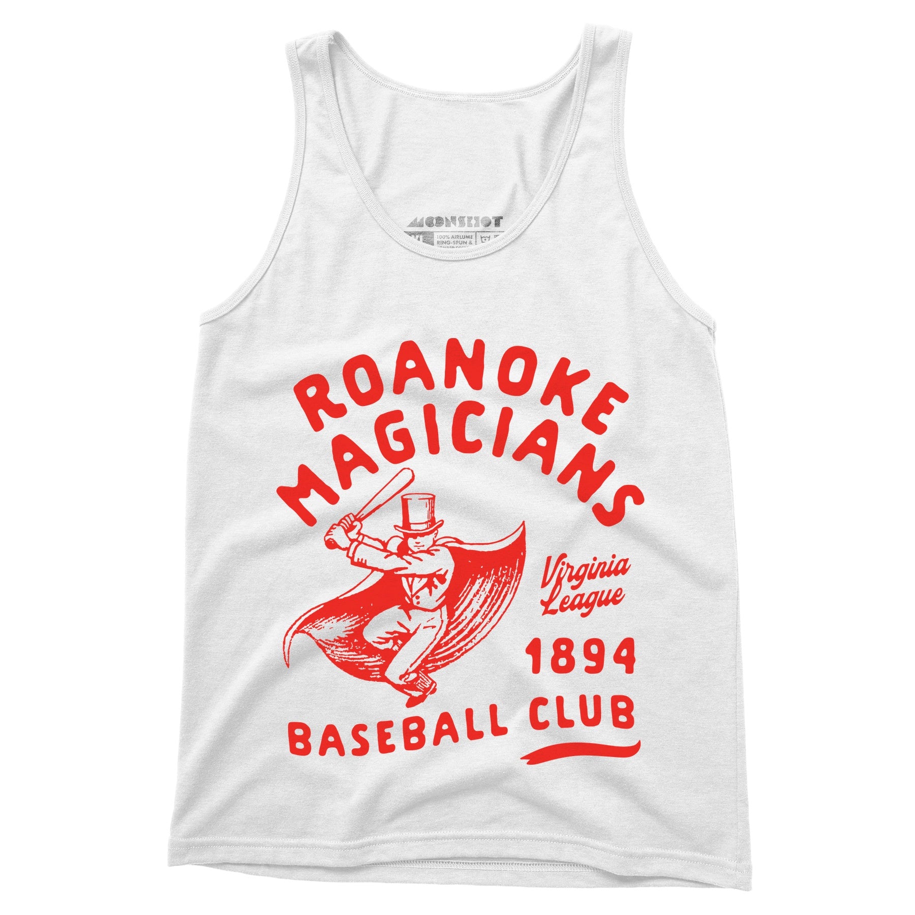 Roanoke Magicians - Virginia - Vintage Defunct Baseball Teams - Unisex Tank Top