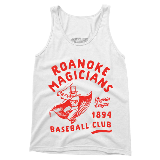Roanoke Magicians - Virginia - Vintage Defunct Baseball Teams - Unisex Tank Top
