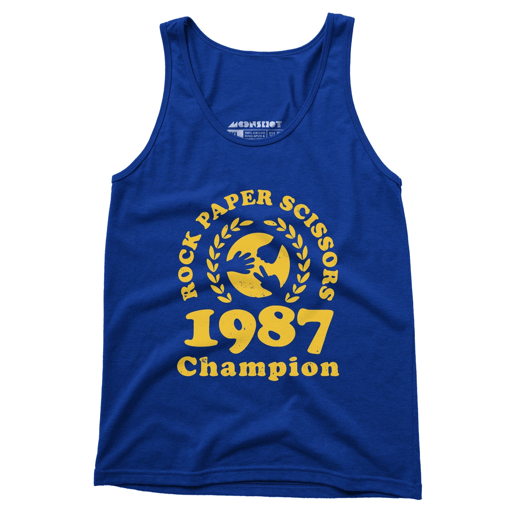 Rock Paper Scissors Champion - Unisex Tank Top