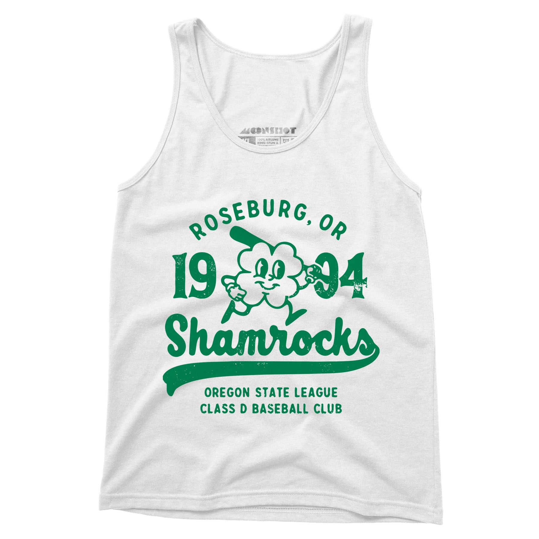 Roseburg Shamrocks - Oregon - Vintage Defunct Baseball Teams - Unisex Tank Top