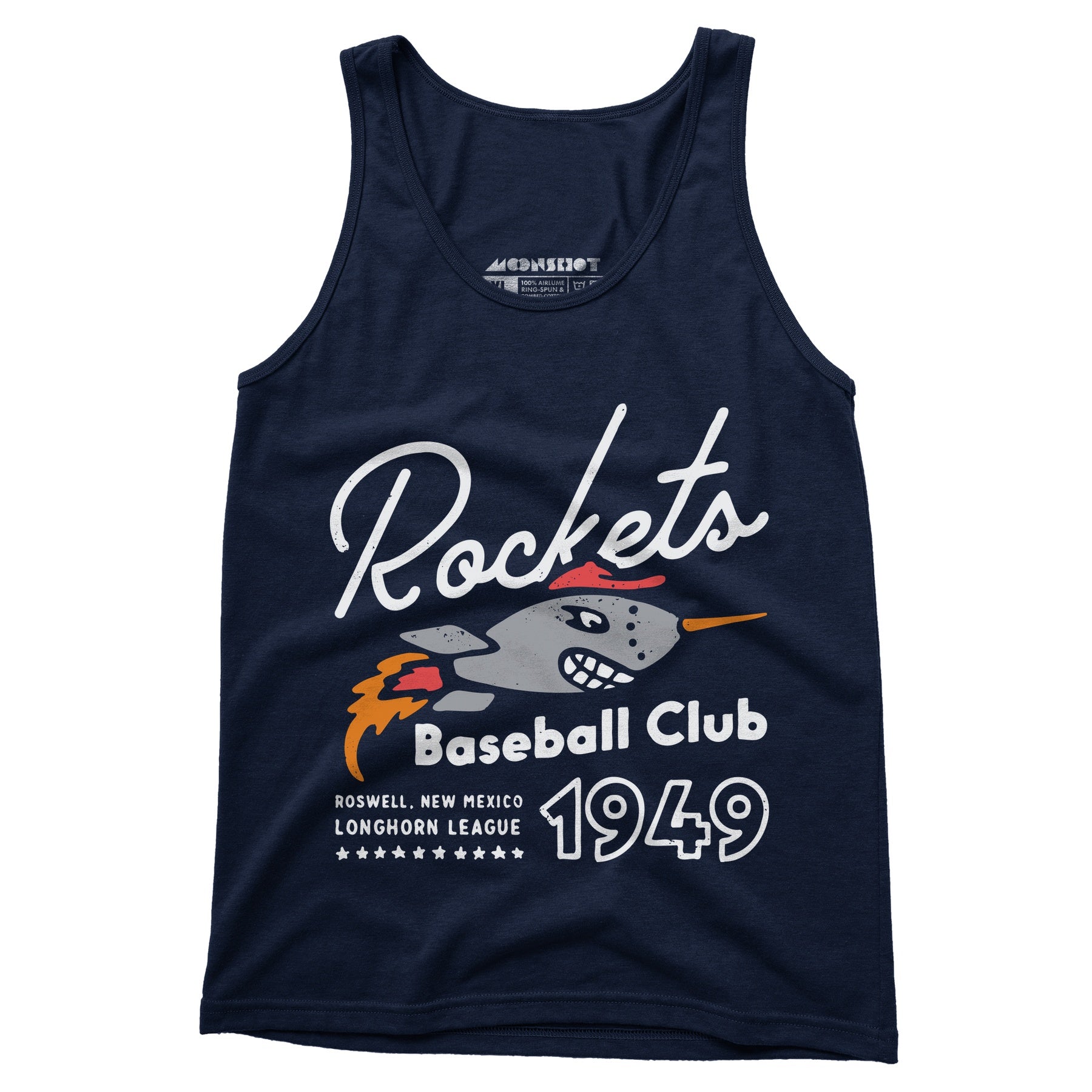 Roswell Rockets - New Mexico - Vintage Defunct Baseball Teams - Unisex Tank Top
