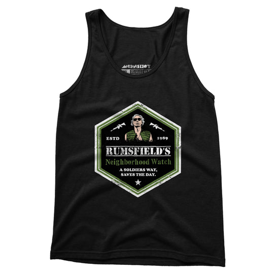 Rumsfield's Neighborhood Watch - Unisex Tank Top