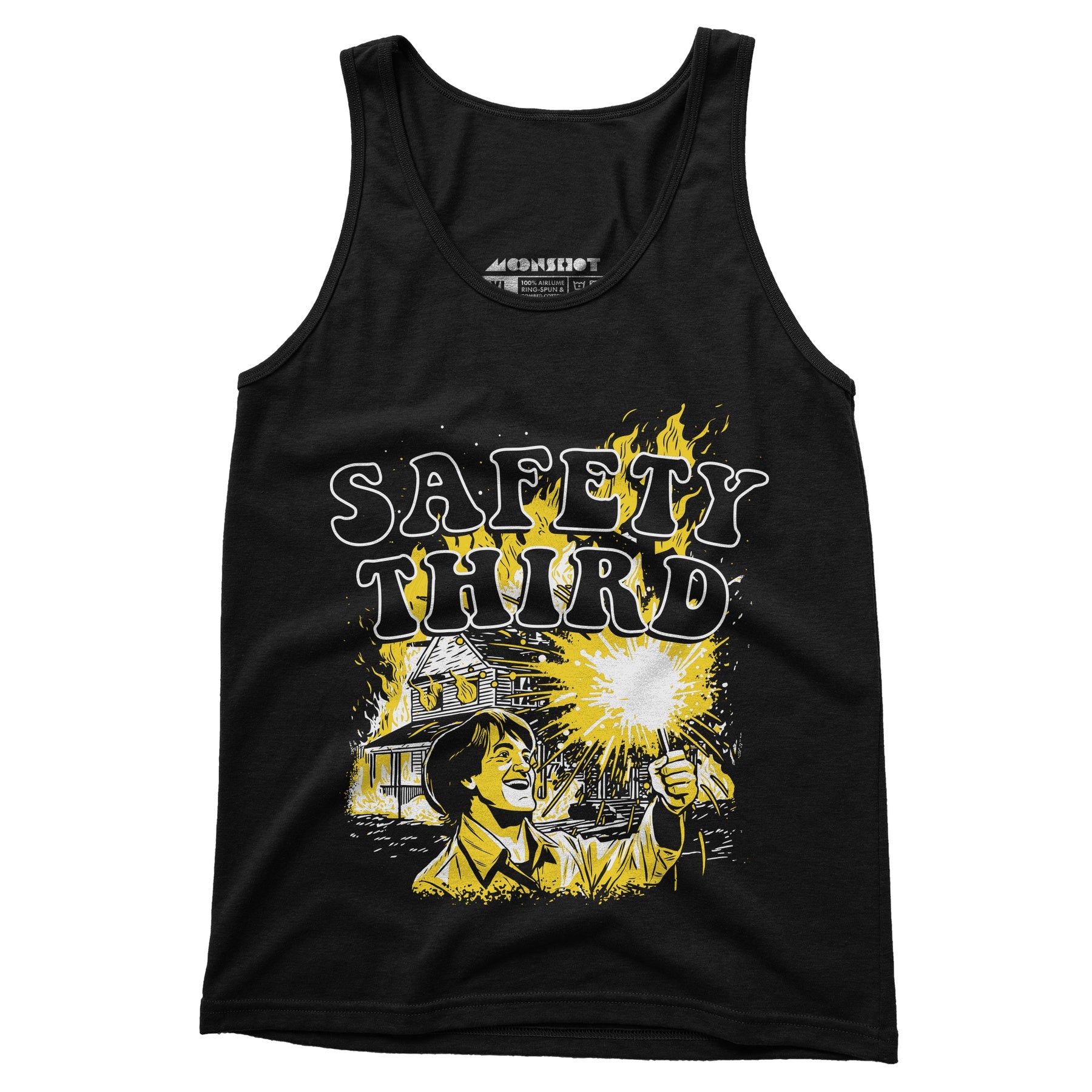 Safety Third Fire - Unisex Tank Top