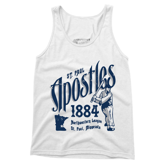 Saint Paul Apostles - Minnesota - Vintage Defunct Baseball Teams - Unisex Tank Top