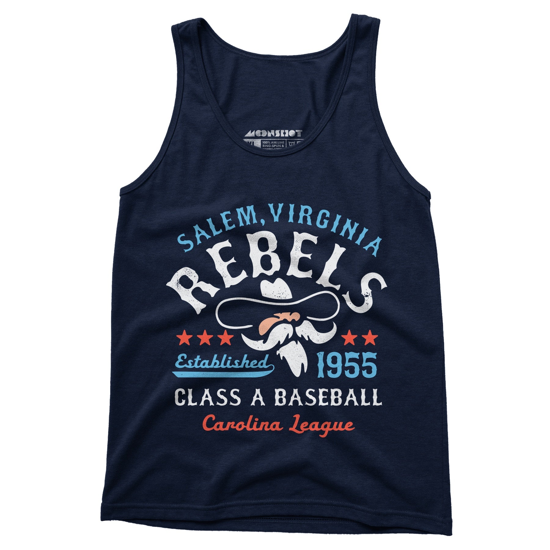 Salem Rebels - Virginia - Vintage Defunct Baseball Teams - Unisex Tank Top