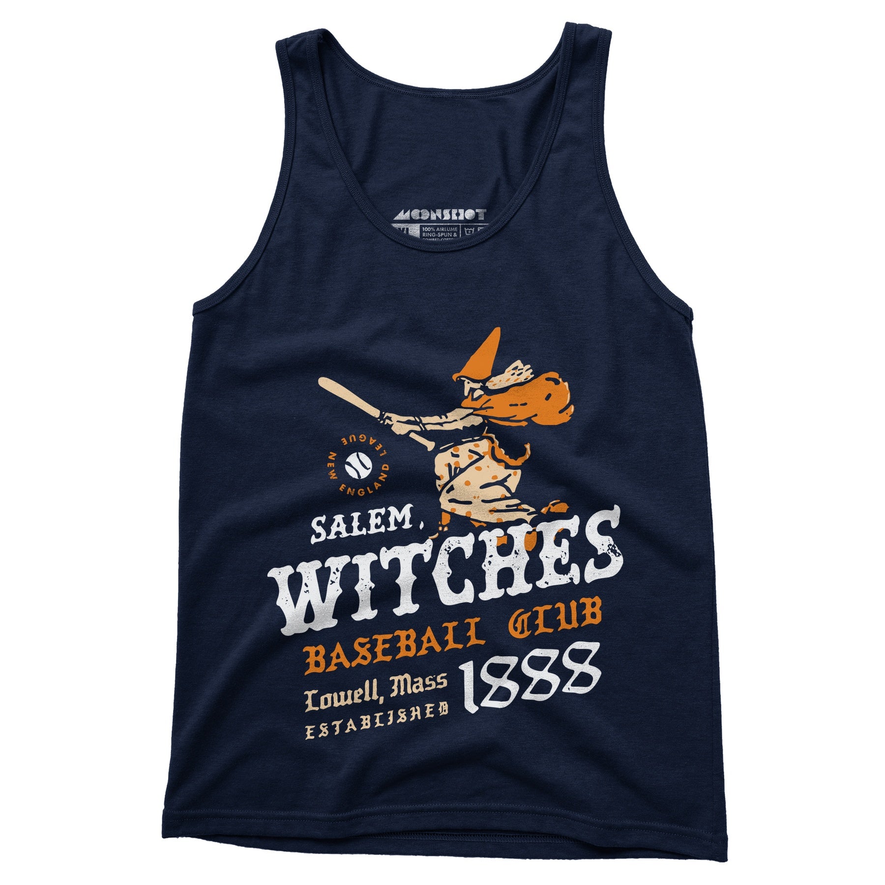 Salem Witches - Massachusetts - Vintage Defunct Baseball Teams - Unisex Tank Top