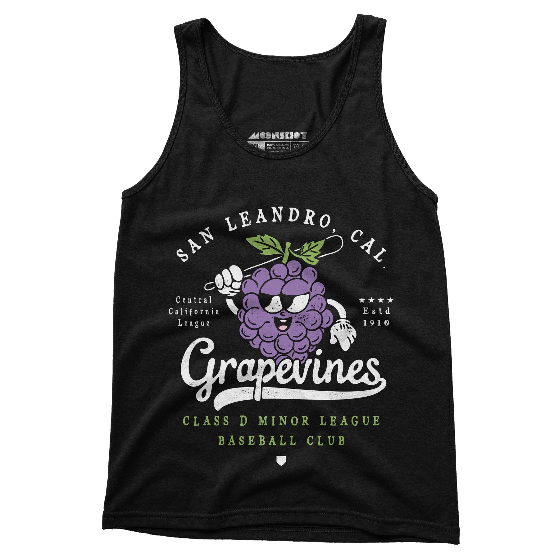 San Leandro Grapevines - California - Vintage Defunct Baseball Teams - Unisex Tank Top
