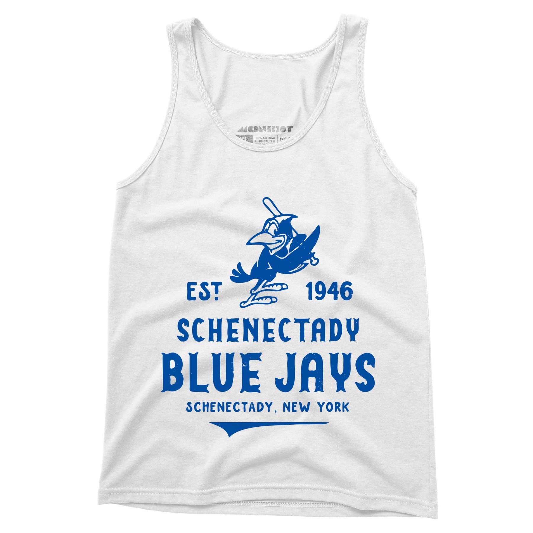 Schenectady Blue Jays - New York - Vintage Defunct Baseball Teams - Unisex Tank Top