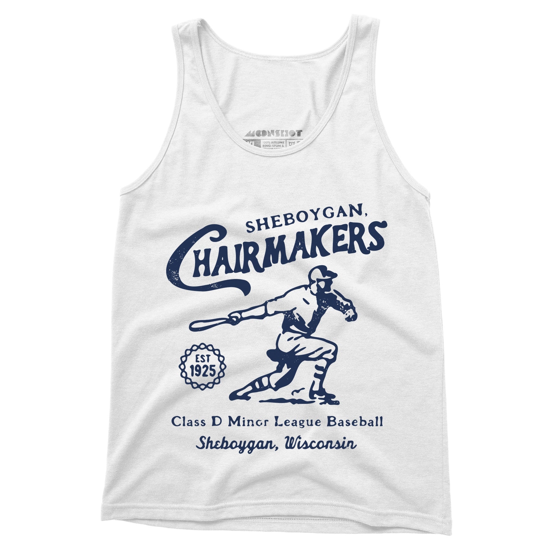 Sheboygan Chairmakers - Wisconsin - Vintage Defunct Baseball Teams - Unisex Tank Top