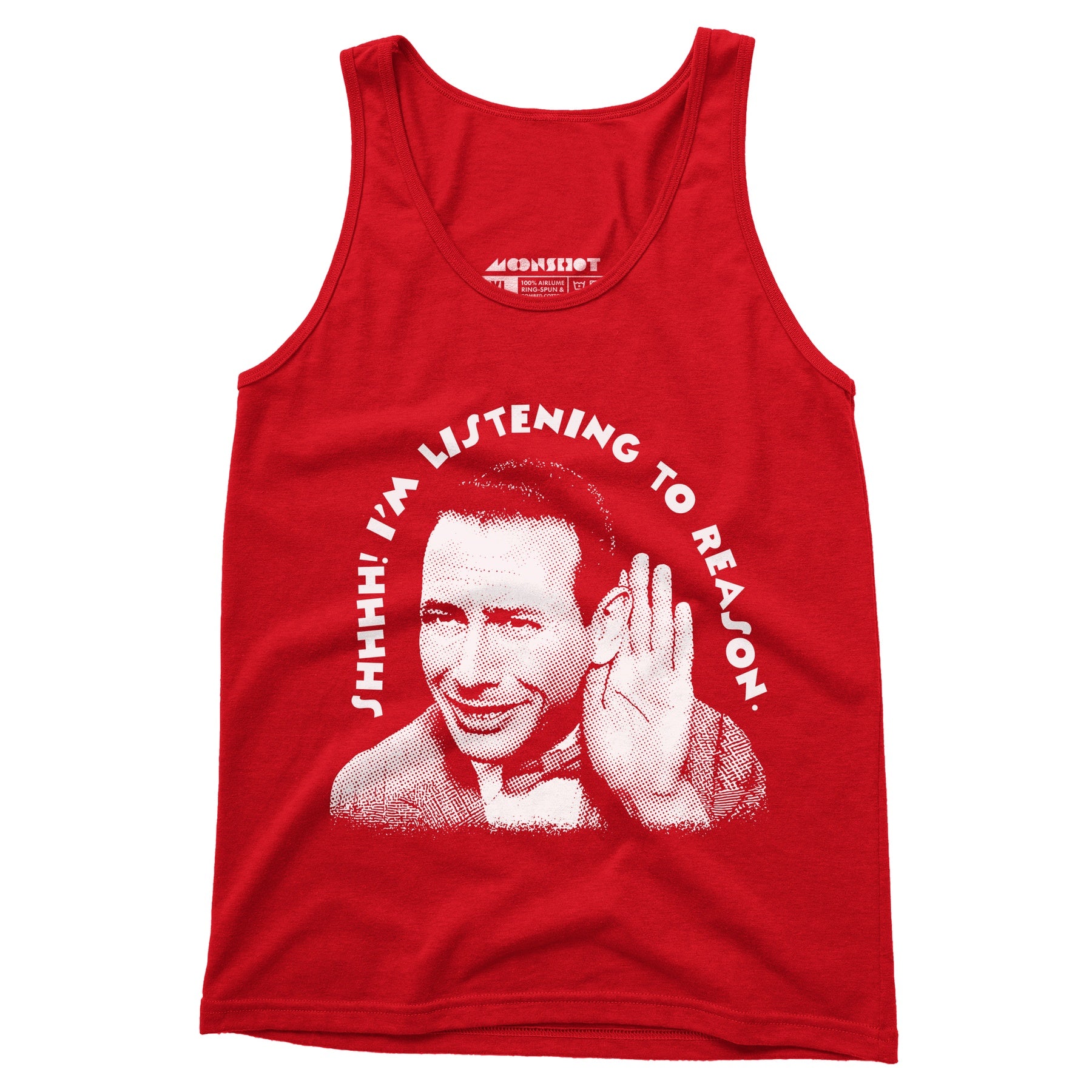 Shhhh I'm Listening to Reason - Unisex Tank Top