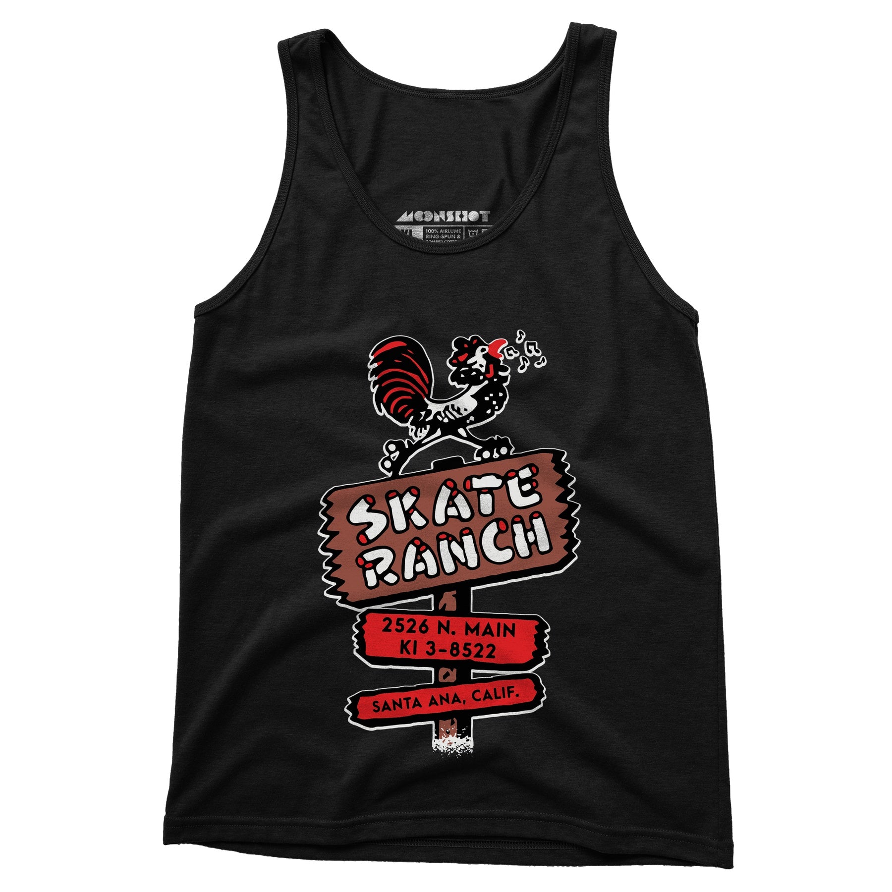 Skate Ranch - Santa Ana, CA - Vintage Roller Rink - Unisex Tank Top