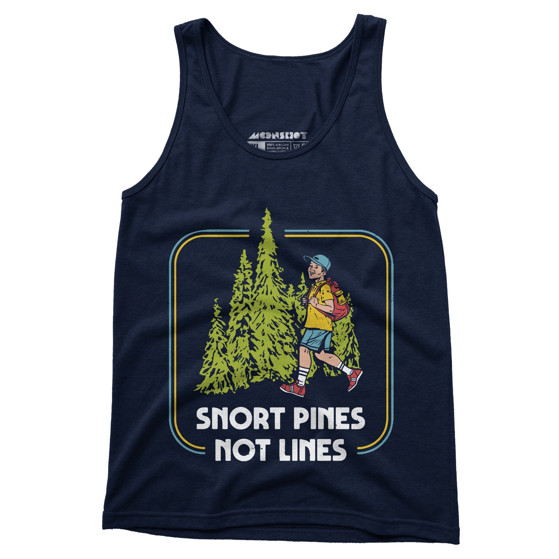 Snort Pines Not Lines - Unisex Tank Top