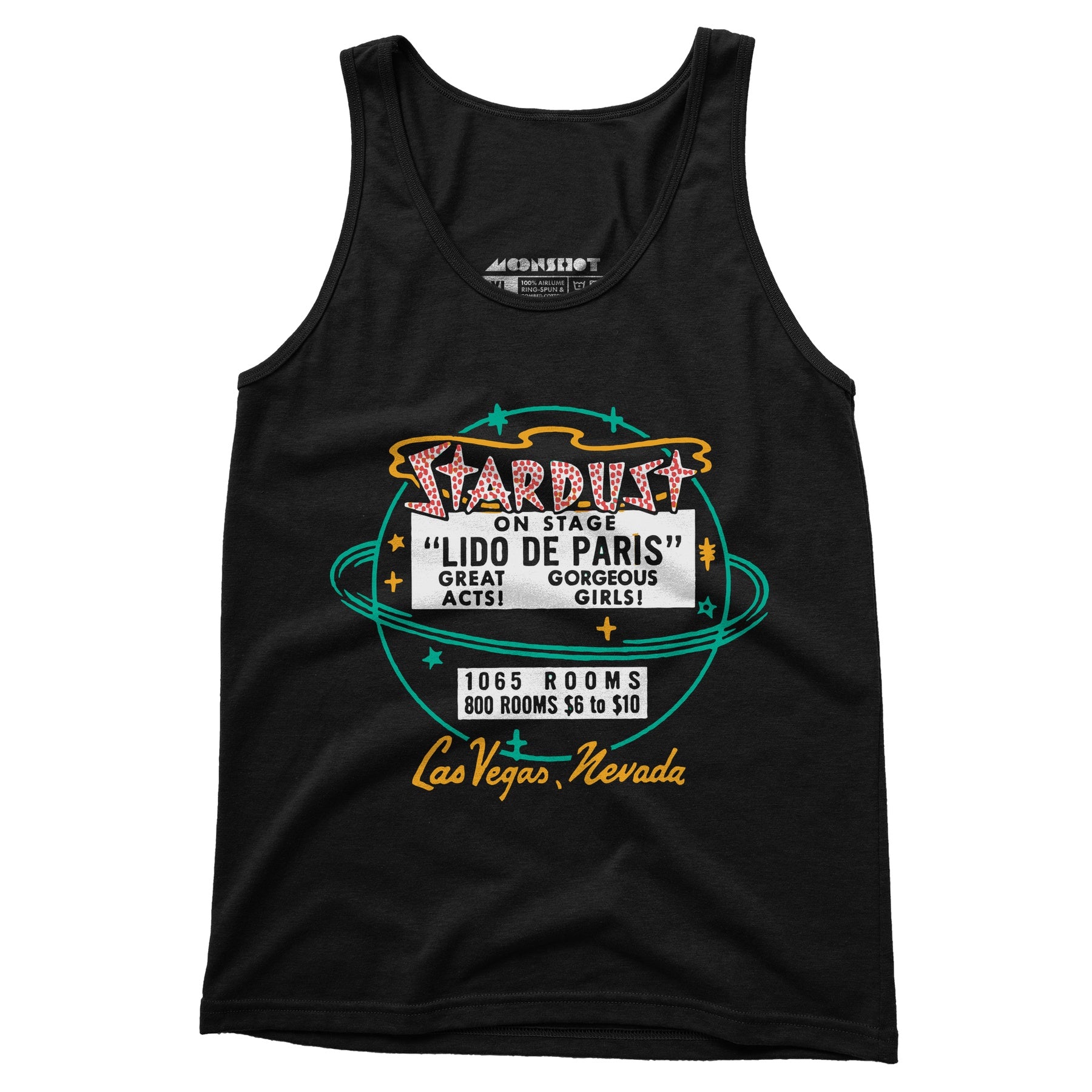 Stardust Lido De Paris - Vintage Las Vegas - Unisex Tank Top