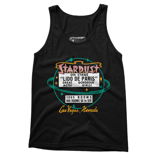 Stardust Lido De Paris - Vintage Las Vegas - Unisex Tank Top
