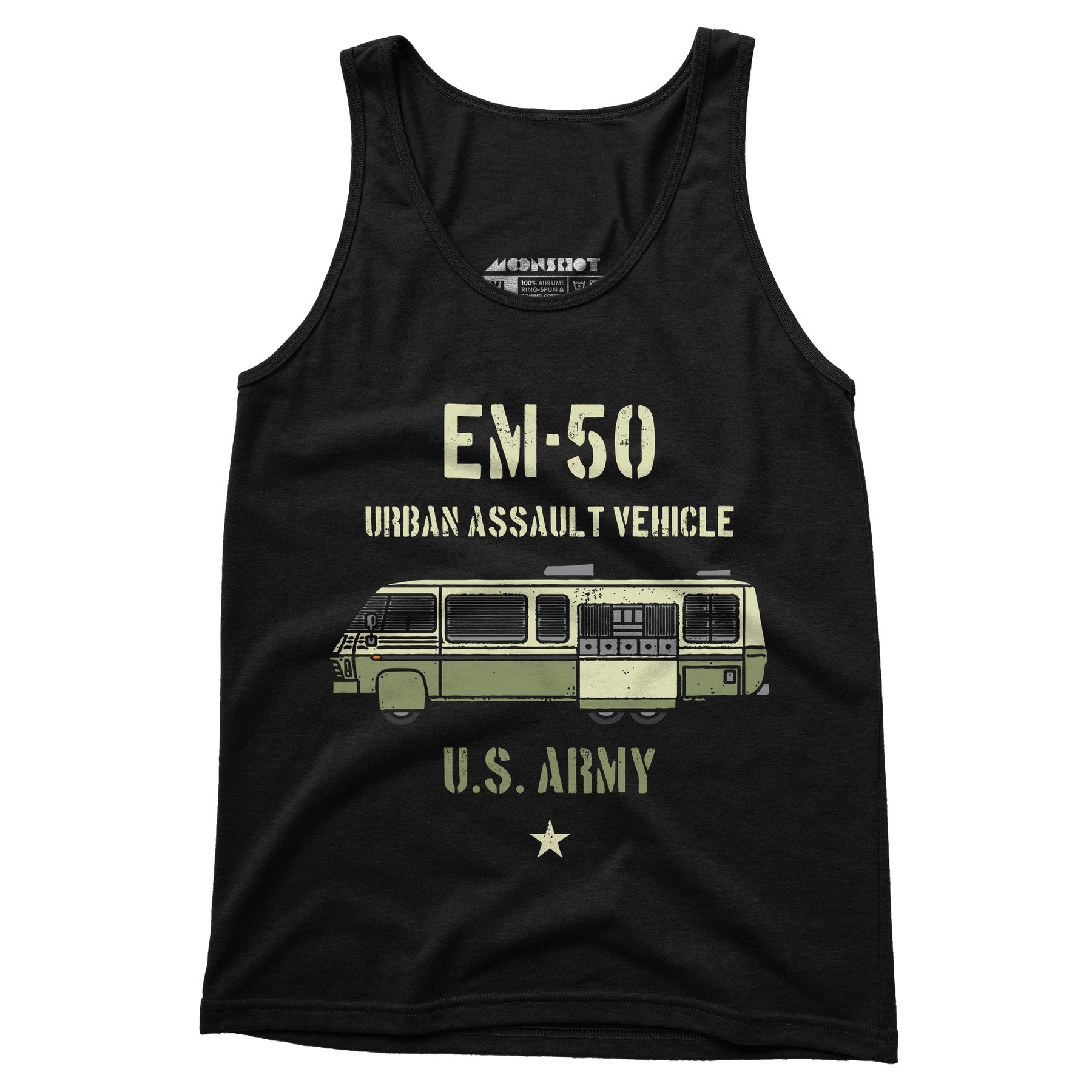 Stripes EM-50 Urban Assault Vehicle - Unisex Tank Top