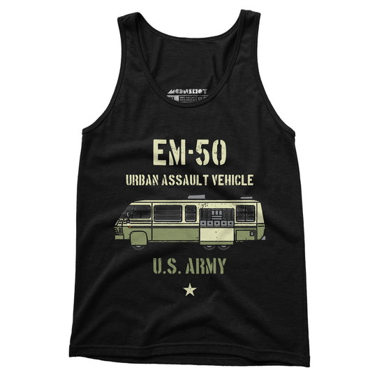 Stripes EM-50 Urban Assault Vehicle - Unisex Tank Top