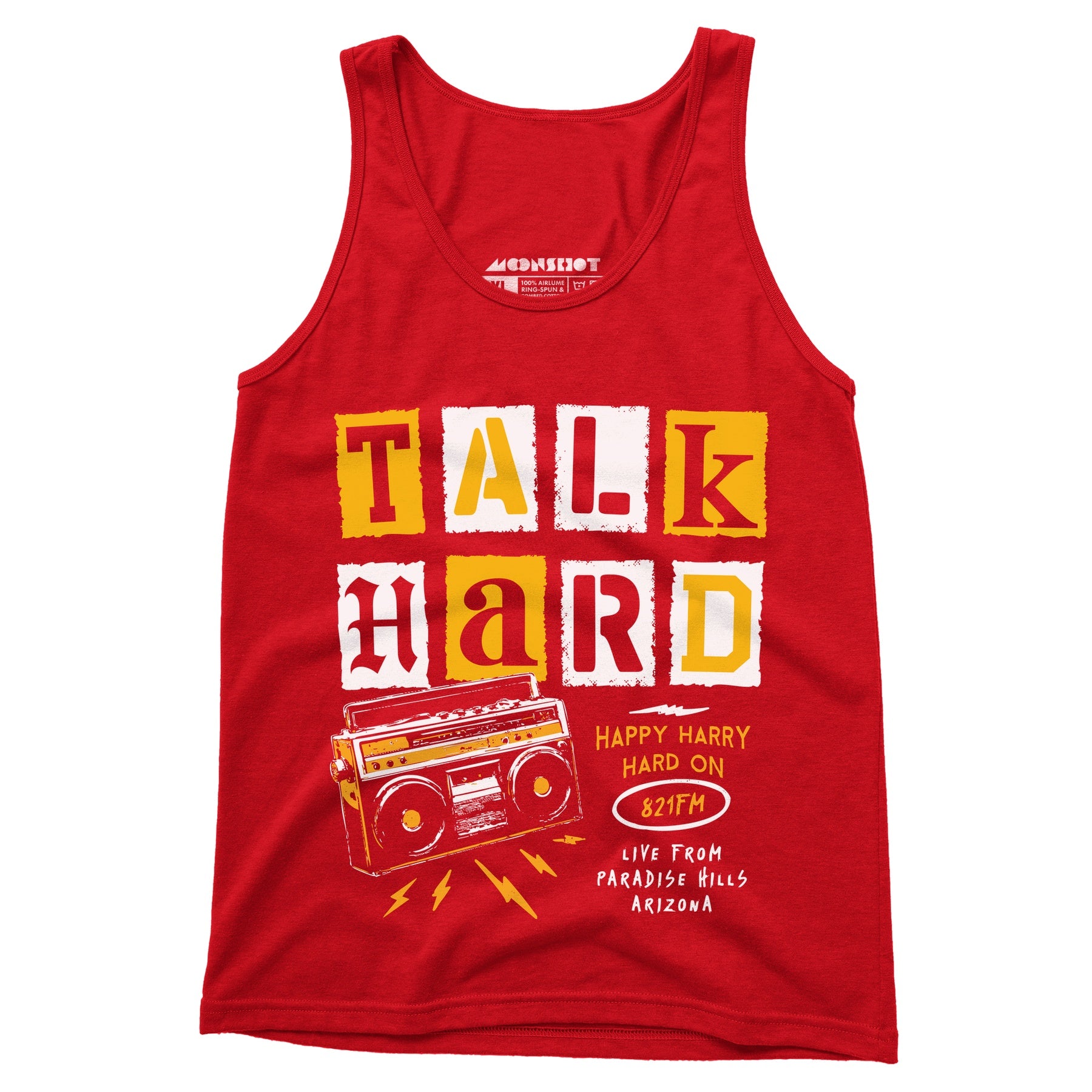Talk Hard - Pump Up the Volume - Unisex Tank Top