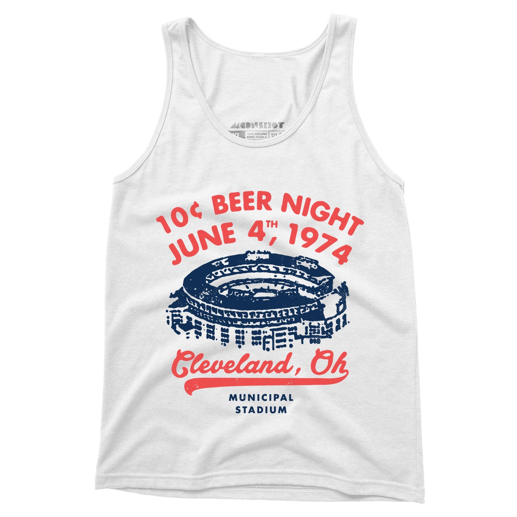 Ten Cent Beer Night - Cleveland Ohio - Unisex Tank Top