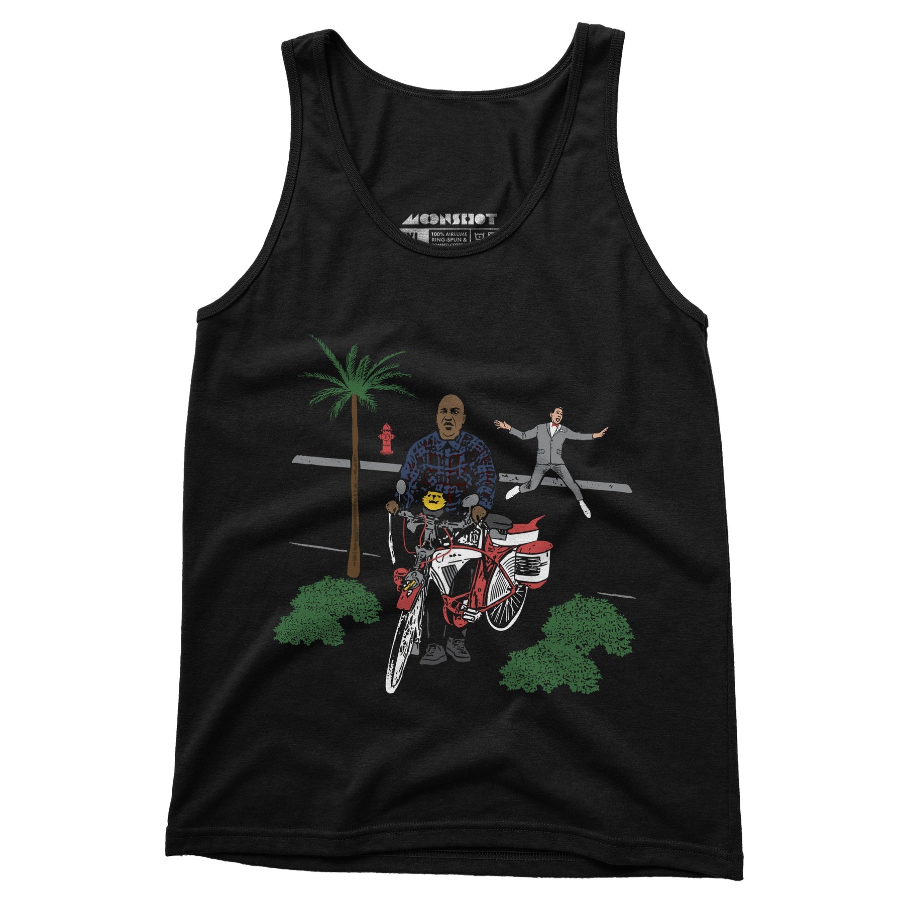 That's My Bike, Punk! Deebo + Pee-Wee Parody Mashup - Unisex Tank Top