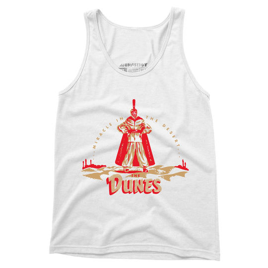 The Dunes Miracle in the Desert - Vintage Las Vegas - Unisex Tank Top
