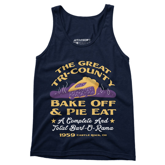 The Great Tri-County Bake Off & Pie Eat - Unisex Tank Top