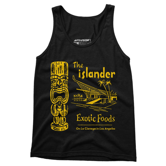 The Islander - Los Angeles, CA - Vintage Tiki Bar - Unisex Tank Top