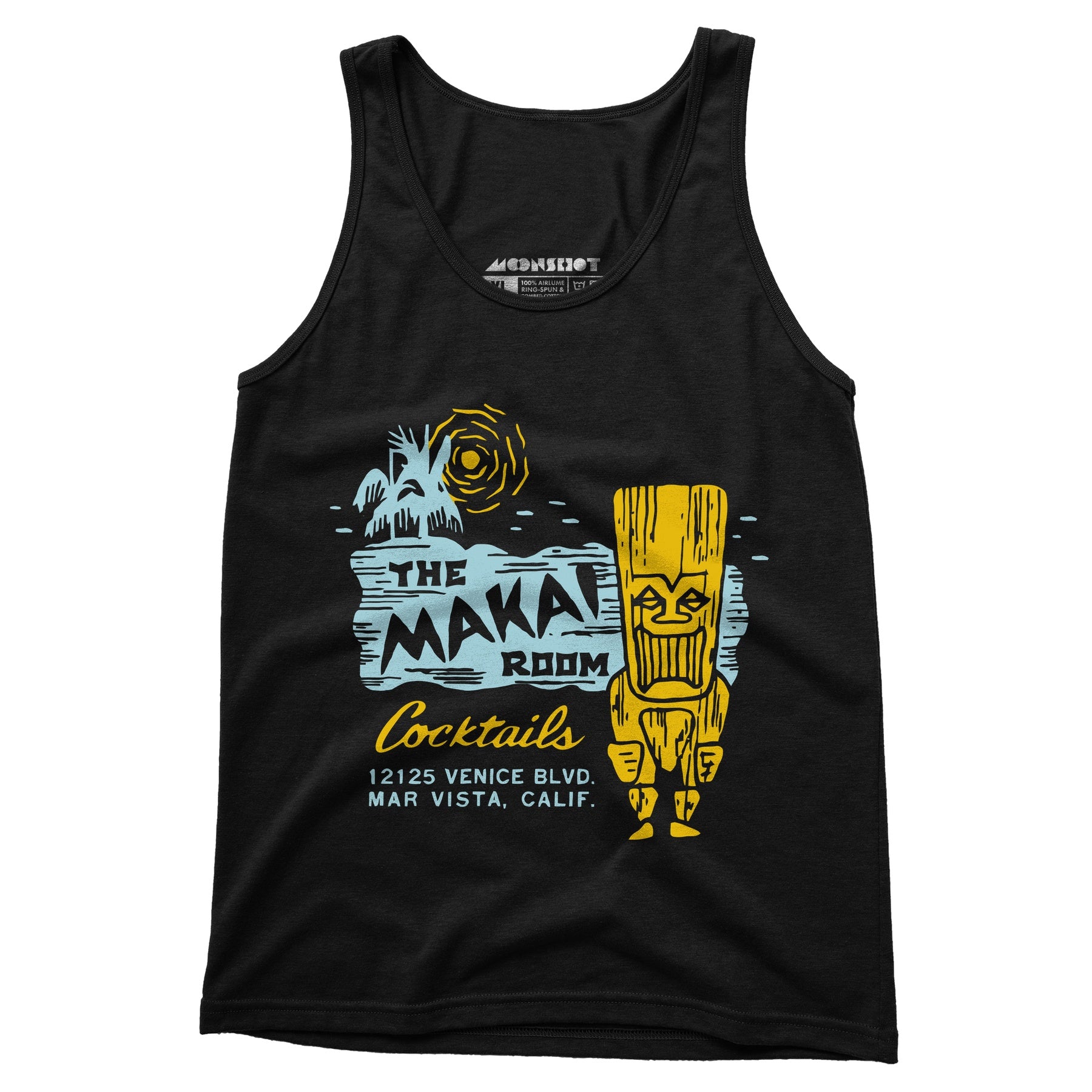 The Makai Room - Los Angeles, CA - Vintage Tiki Bar - Unisex Tank Top